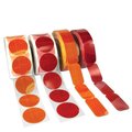 Incom Reflective Adhesive Decals, Amber 2 x 312 510Roll RR2510AM